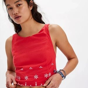 NWOT FREE PEOPLE Kayla Embroidered Top ✨🌸